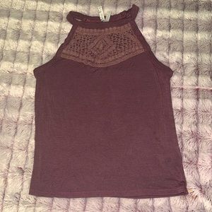 SIZE XS MUDD TANK TOP, SUPER CUTE FOR THE SUMMER, BURGUNDY COLOR